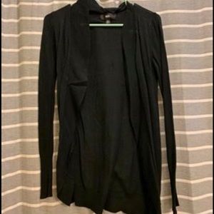 Black cardigan